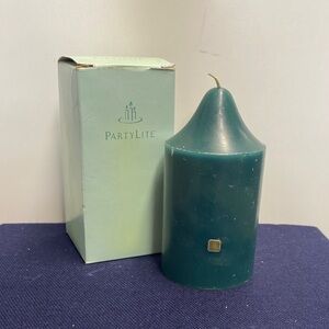 PartyLite sq pillar candle